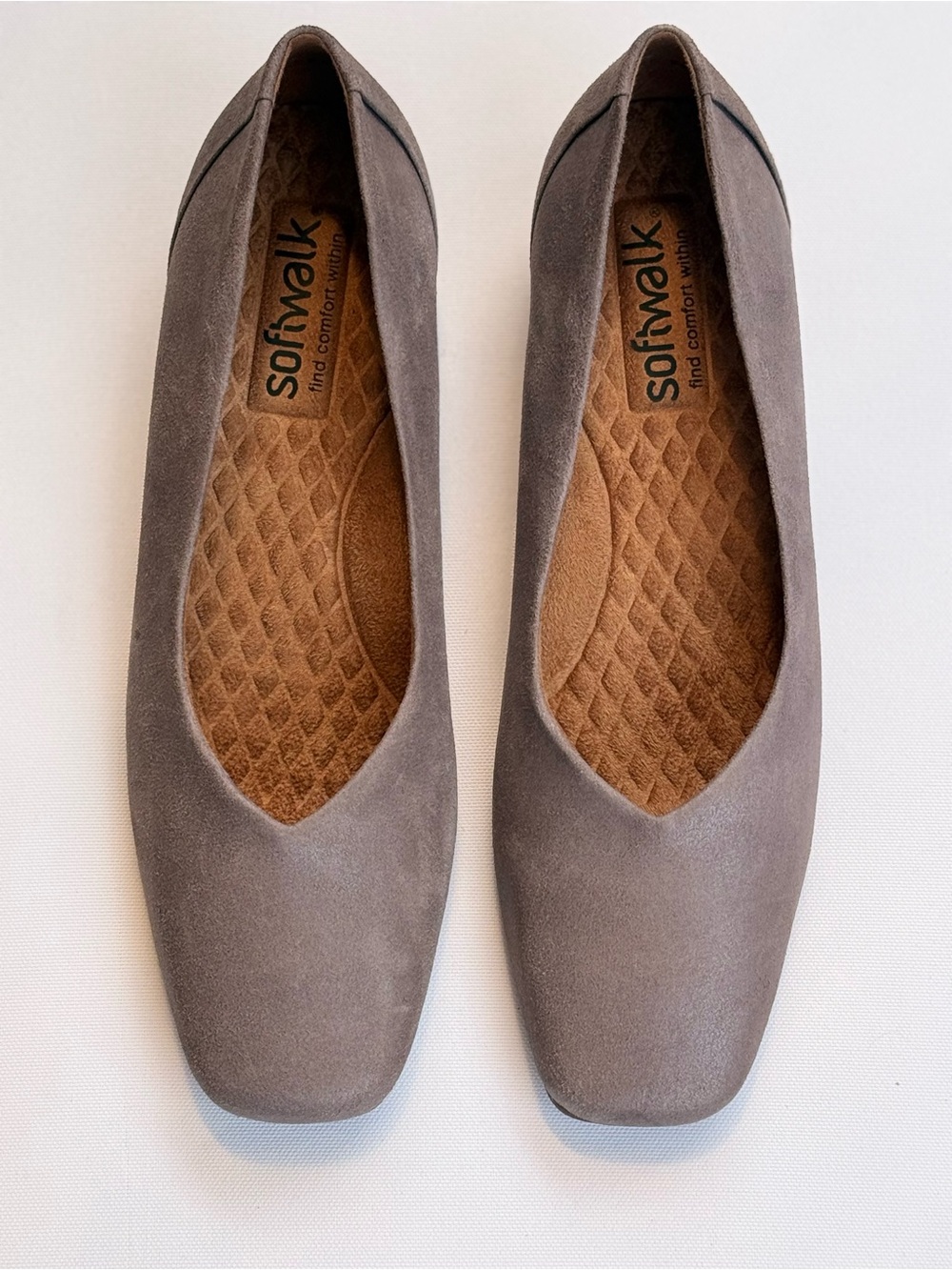 SoftWalk Vellore Square Toe  Flats Comfort Shoes Size 9.5N NWOB